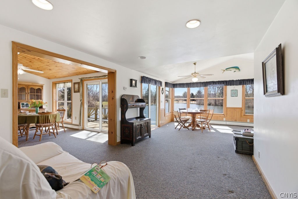 6450 Paino Road Eaton, NY 13346 - Photo 8 of 37 View from the bedroom hallway back toward the fami