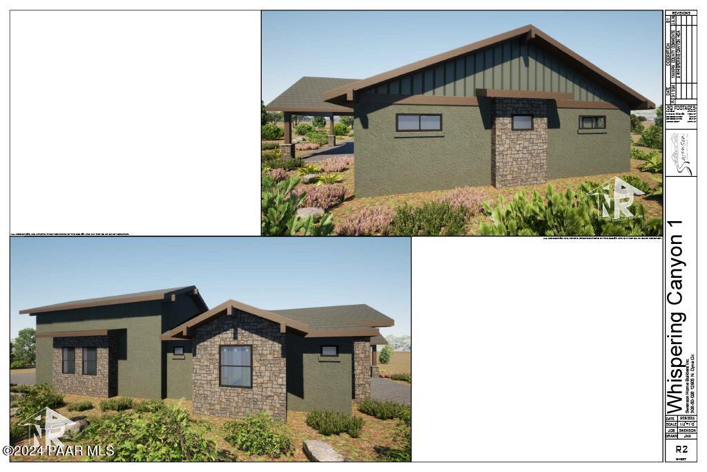 12905 Dyna Circle Prescott, AZ 86305 - Photo 7 of 18 a front view of a house with garden