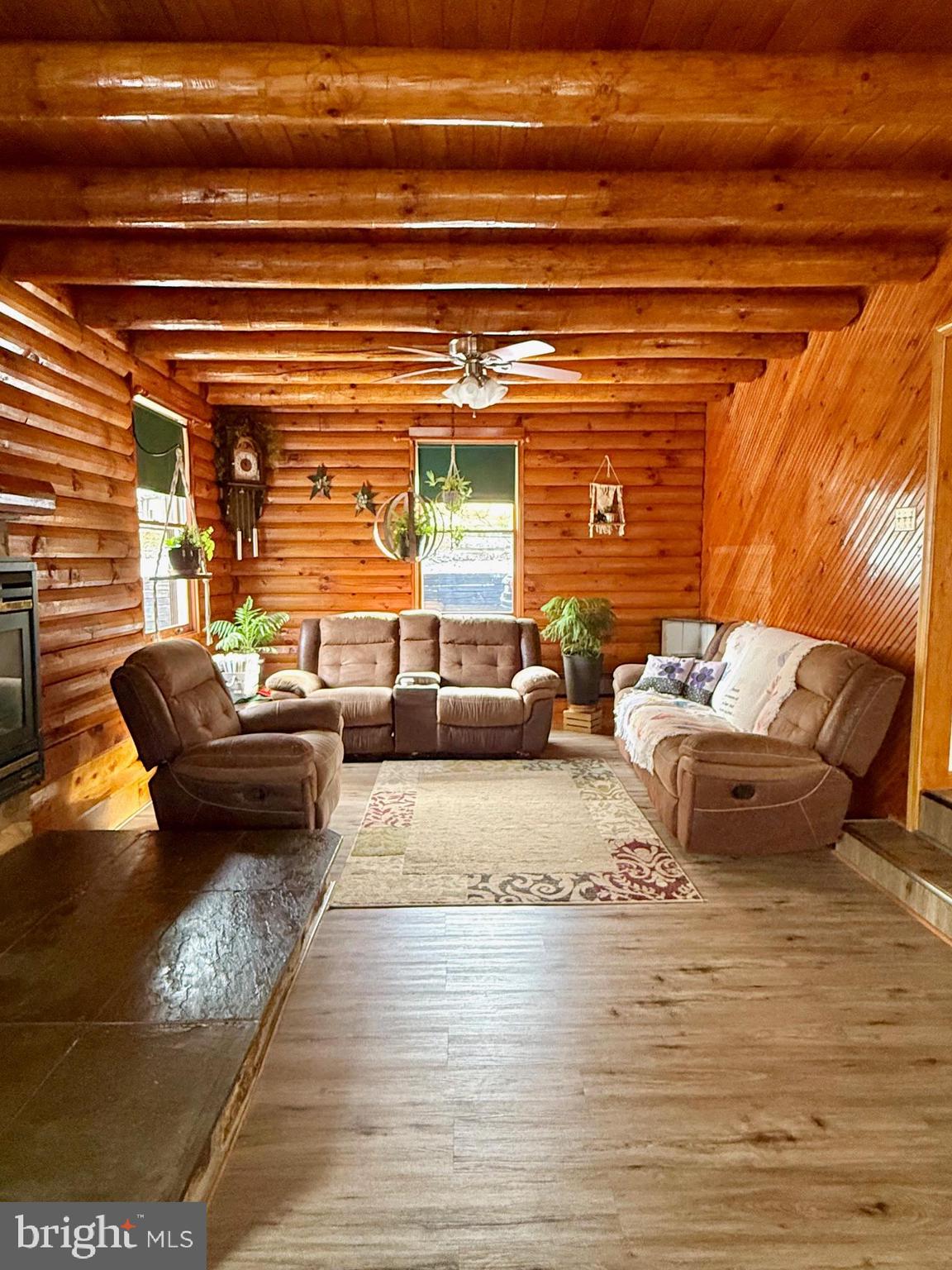 236 Fremont Road Nottingham, PA 19362 - Photo 25 of 34 a living room with furniture and a fireplace