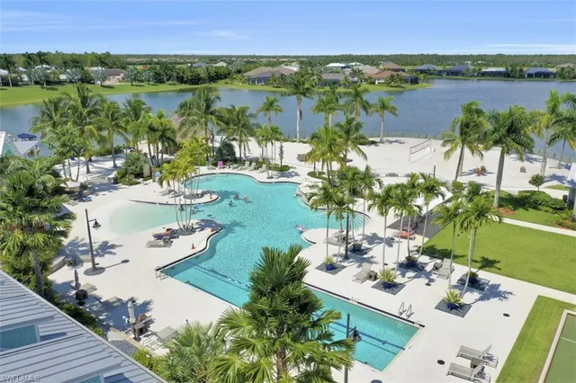 a view of a lake with a mountain view