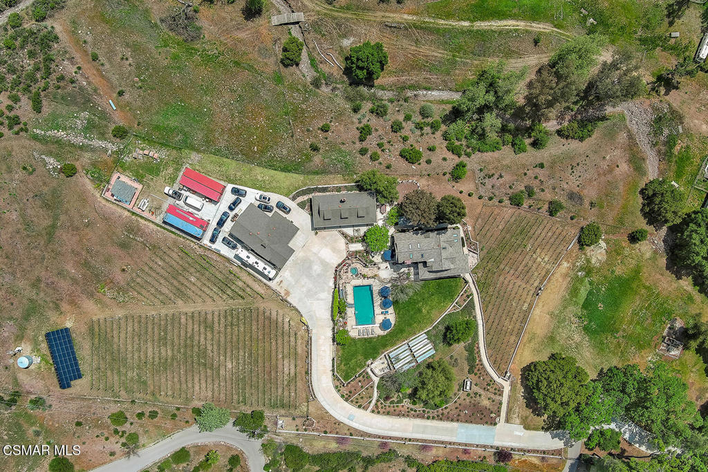 3030 Triunfo Canyon Road Agoura Hills, CA 91301 - Photo 49 of 50 an aerial view of a house with outdoor space