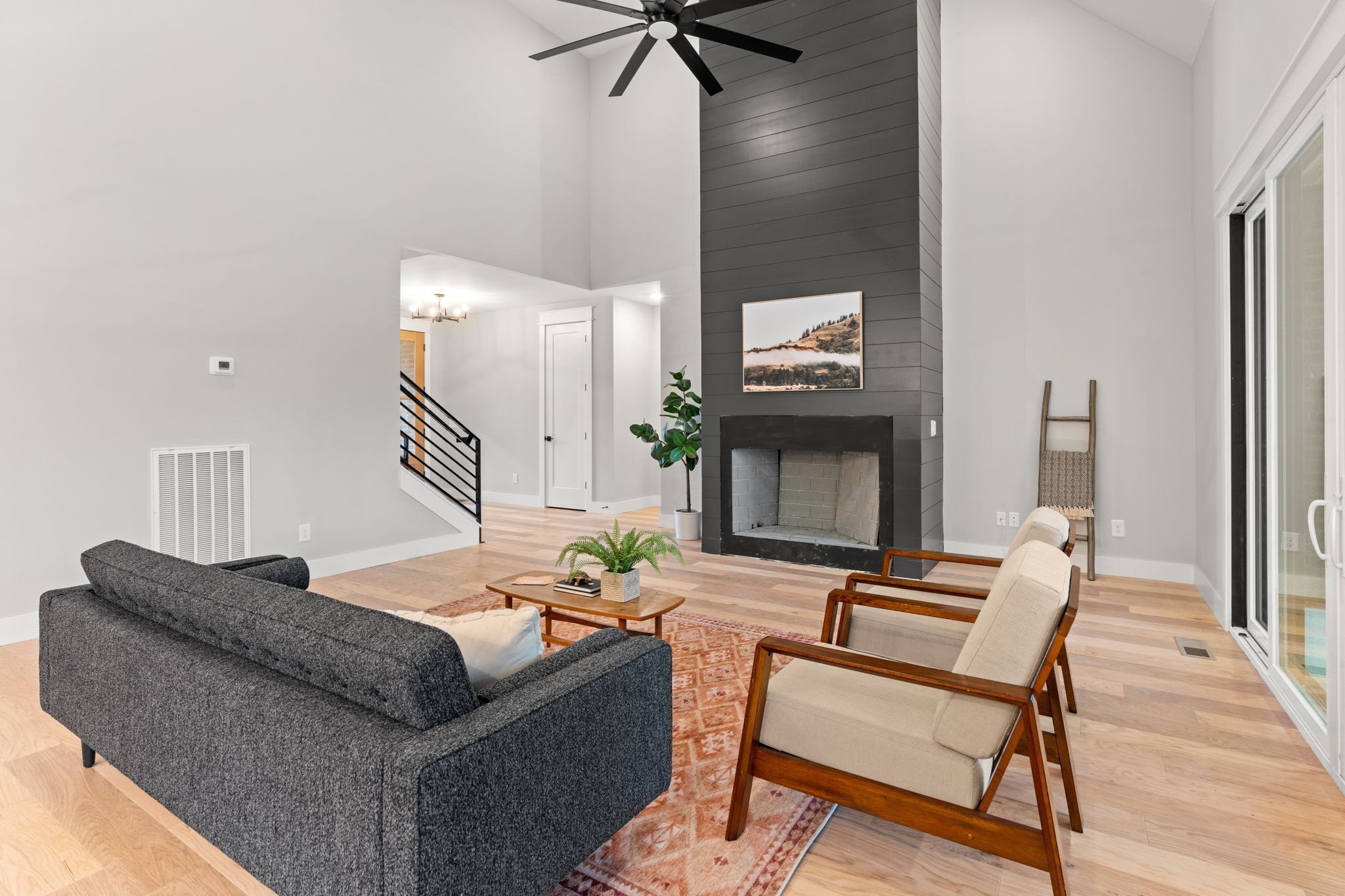 1017 Rucker Lane Murfreesboro, TN 37128 - Photo 12 of 61 a living room with furniture and a fireplace