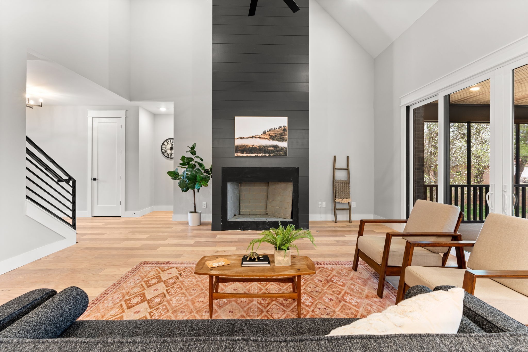 1017 Rucker Lane Murfreesboro, TN 37128 - Photo 14 of 61 a living room with furniture and a fireplace