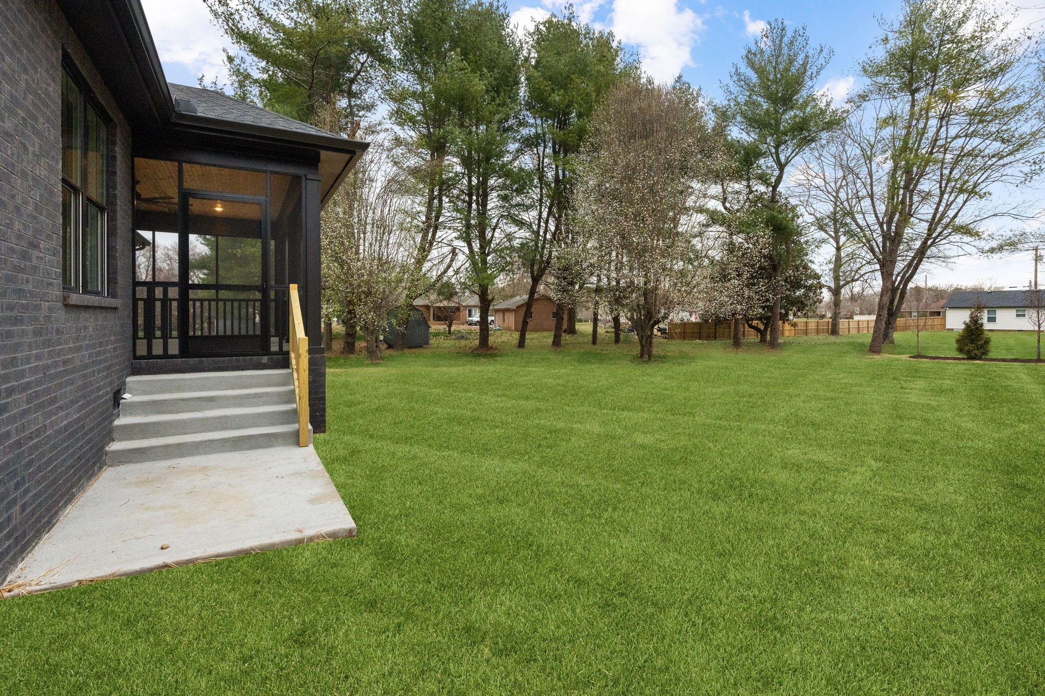 1017 Rucker Lane Murfreesboro, TN 37128 - Photo 58 of 61 a view of a backyard with a garden