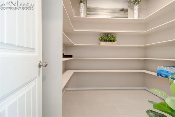 a view of a closet
