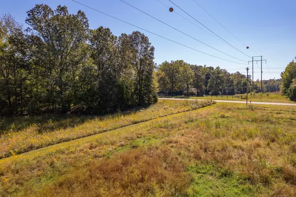 a view of an outdoor space and a yard