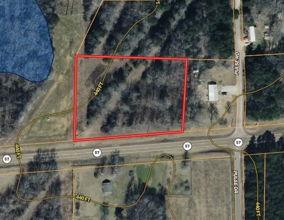 a bird view of a house