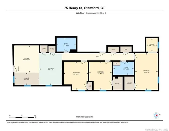 $3,850 | 75 Henry Street, Unit 3WEST, Stamford, CT 06902