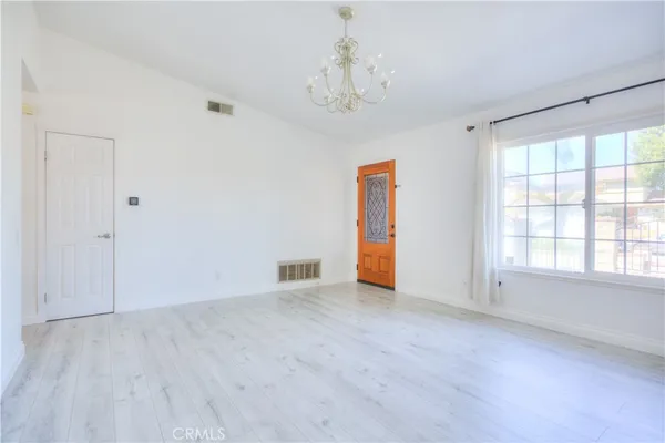 wooden floor in an empty room