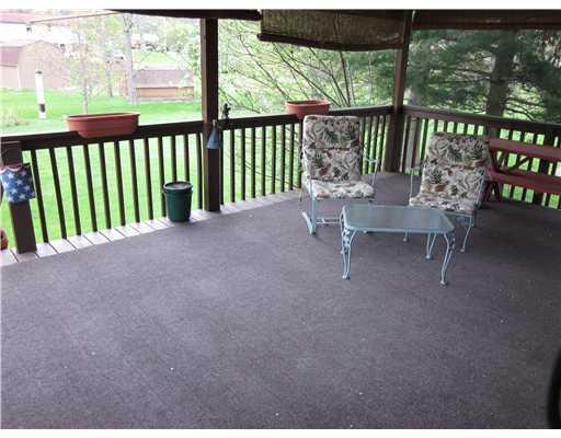 65 Spring Valley Drive Washington, PA 15301 - Photo 8 of 11 Patio/Deck. Relax on the fabulous covered back deck!