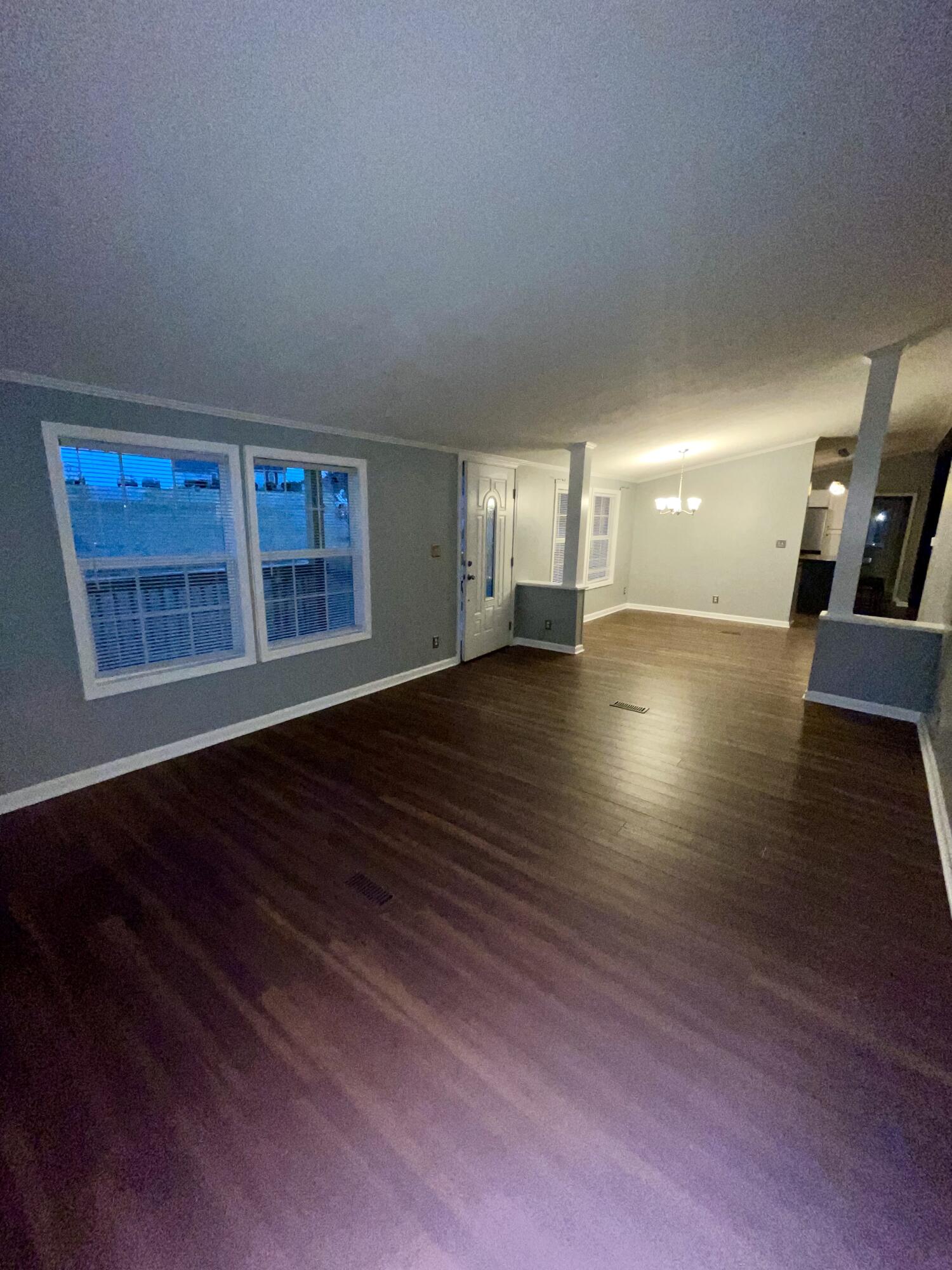 2143 Deep Woods Road Hardy, VA 24101 - Photo 11 of 27 a view of an empty room with wooden floor and a window