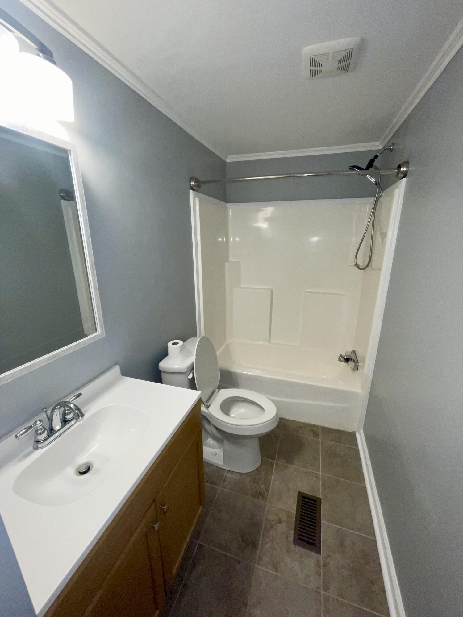 2143 Deep Woods Road Hardy, VA 24101 - Photo 18 of 27 a bathroom with a sink and a mirror