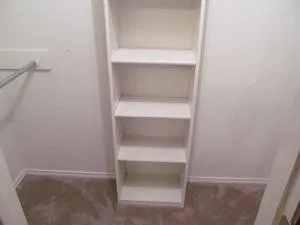 a room with wooden floor