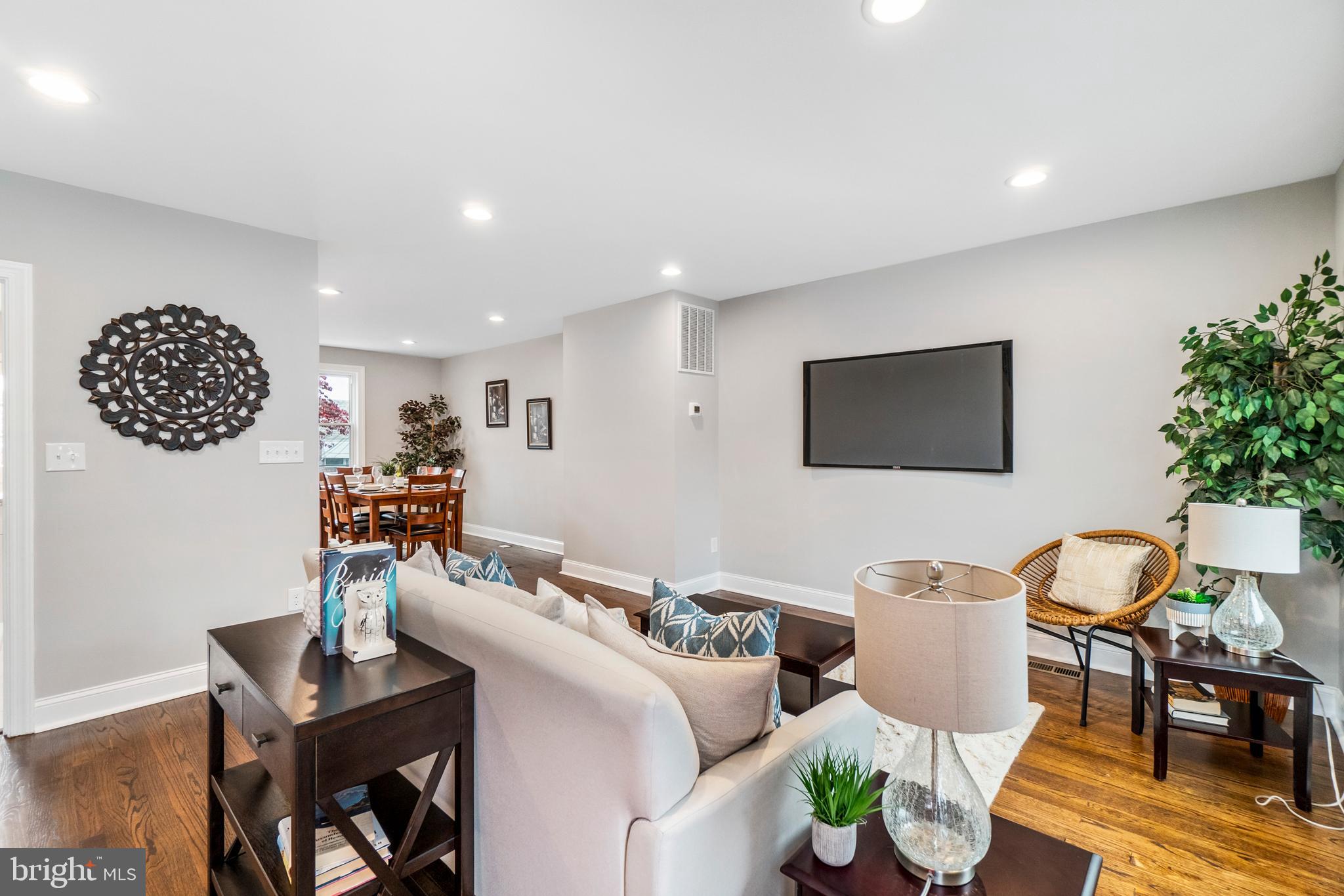 3933 Yolando Road Baltimore, MD 21218 - Photo 5 of 40 Living Room with Recessed Lighting
