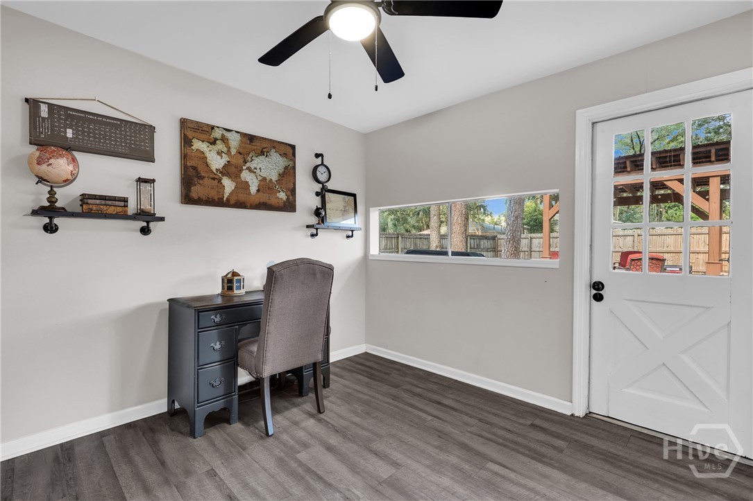 111 Carlton Road Savannah, GA 31410 - Photo 40 of 57 Bedroom #4, office, flex room.