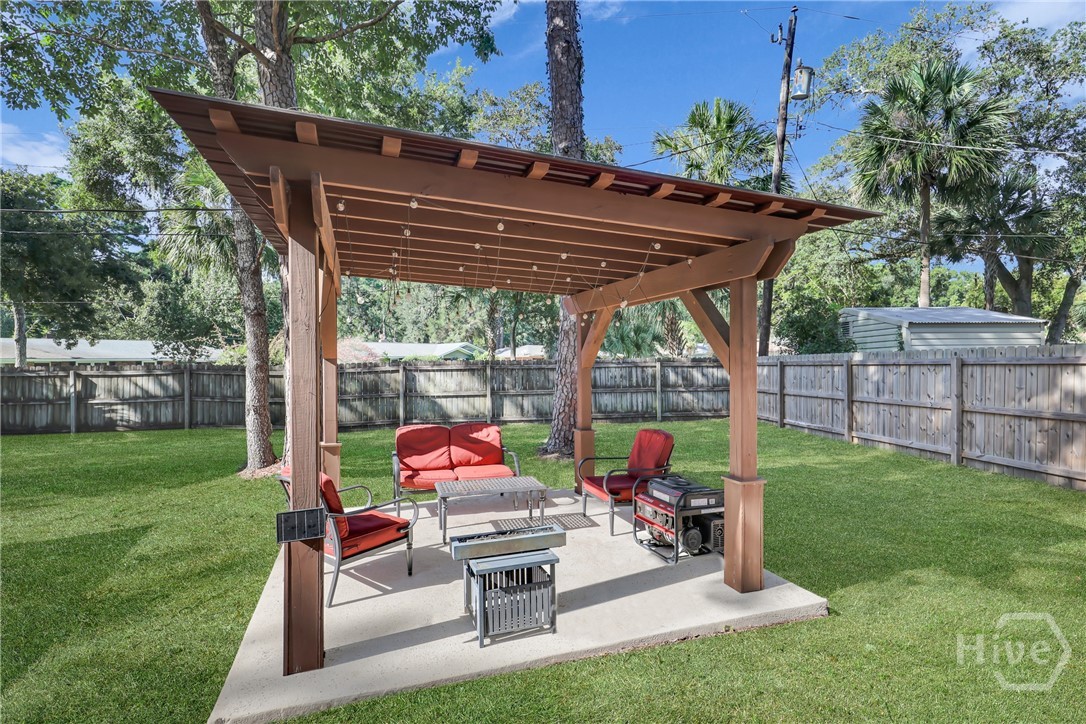 111 Carlton Road Savannah, GA 31410 - Photo 47 of 57 Outdoor Gazebo.