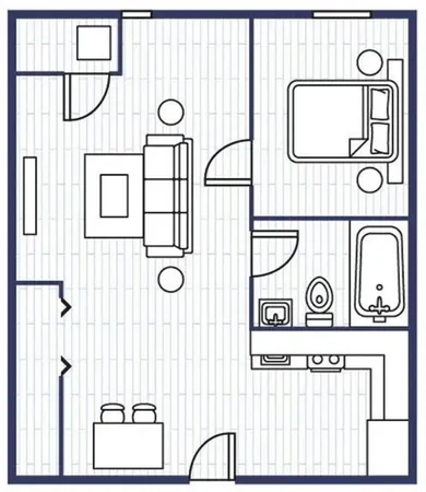 $1,195 | 2025 Peachtree Street Northeast, Unit 841, Atlanta, GA 30309