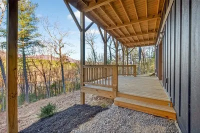 a view of outdoor space with seating