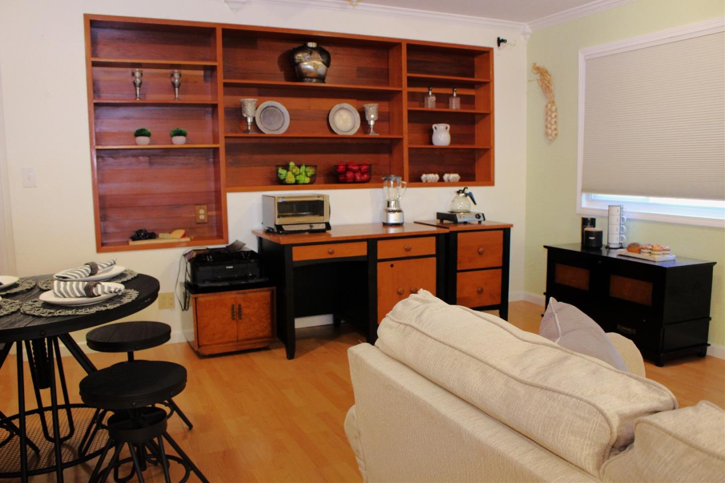 774 Prairie Creek Drive Pacifica, CA 94044 - Photo 21 of 29 a work place with furniture and wooden floor