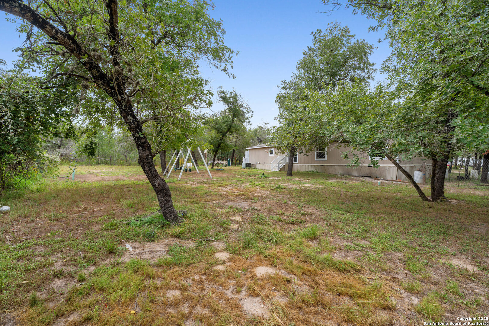 1100 Big Leaf Road San Antonio, TX 78264 - Photo 25 of 26 a view of a yard with a tree