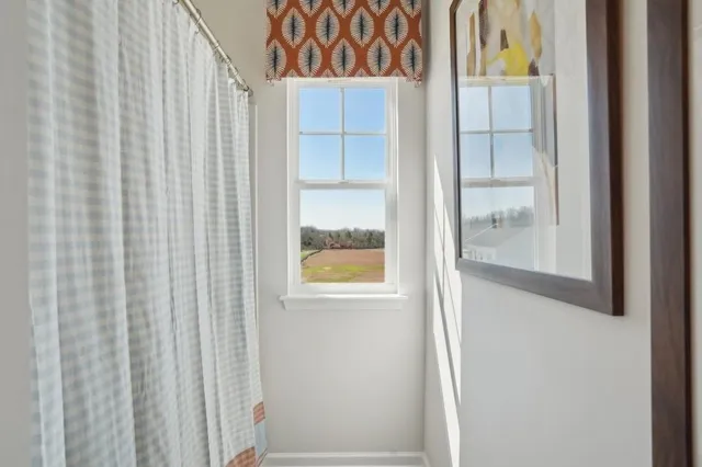 a view of front door