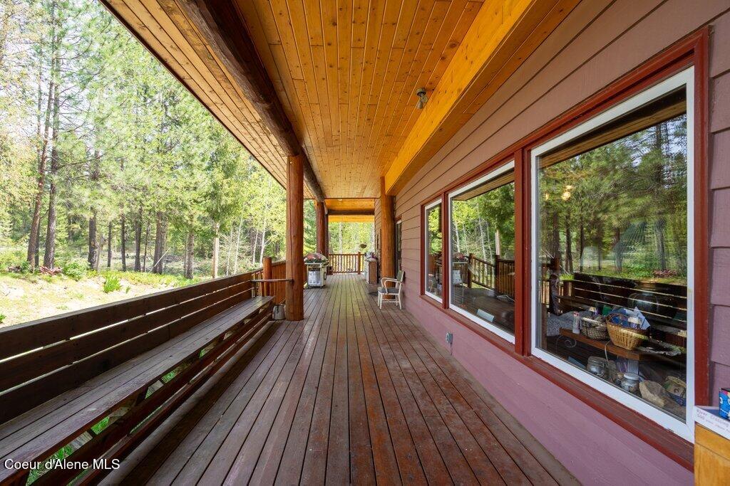 784 Twin River Road Athol, ID 83801 - Photo 33 of 55 Wrap around Deck