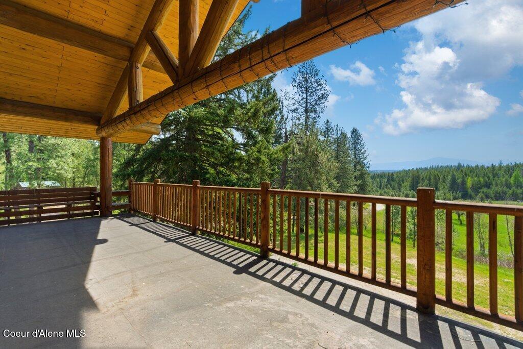 784 Twin River Road Athol, ID 83801 - Photo 40 of 55 Upstairs Deck South Facing