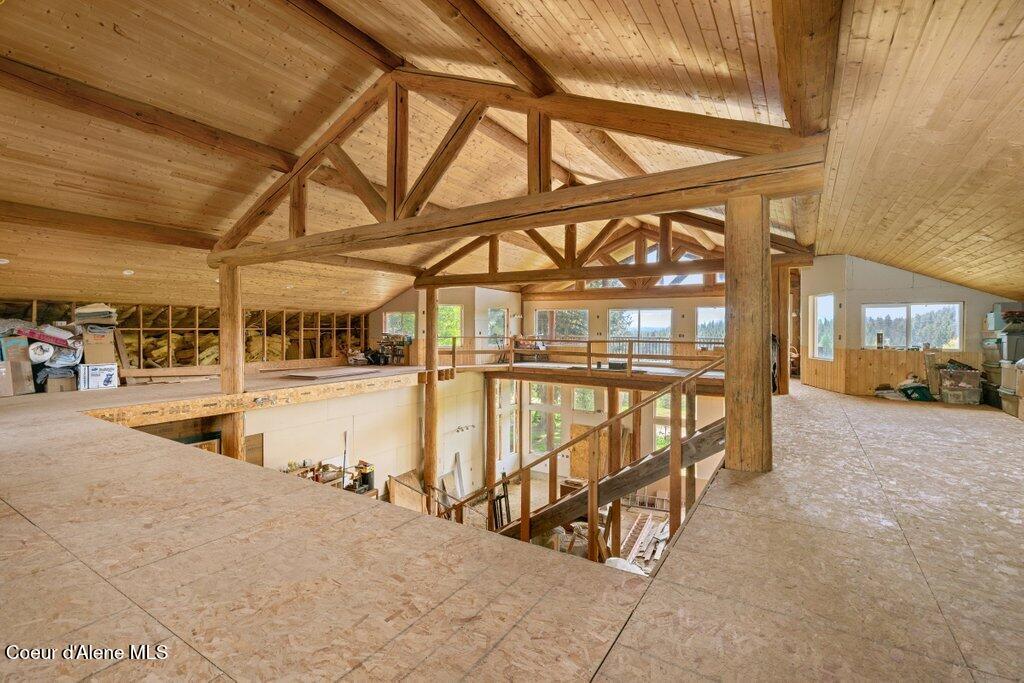 784 Twin River Road Athol, ID 83801 - Photo 41 of 55 Upstairs unfinished