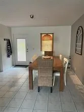 a workspace with furniture and window