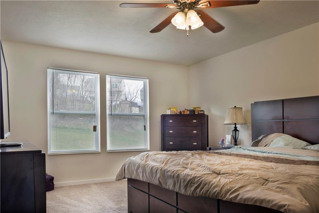 214 West Country Barn Road Houston, PA 15342 - Photo 6 of 14 MASTER BEDROOM IS NICE AND BIG. WALK IN CLOSET IS LARGE, TOO!