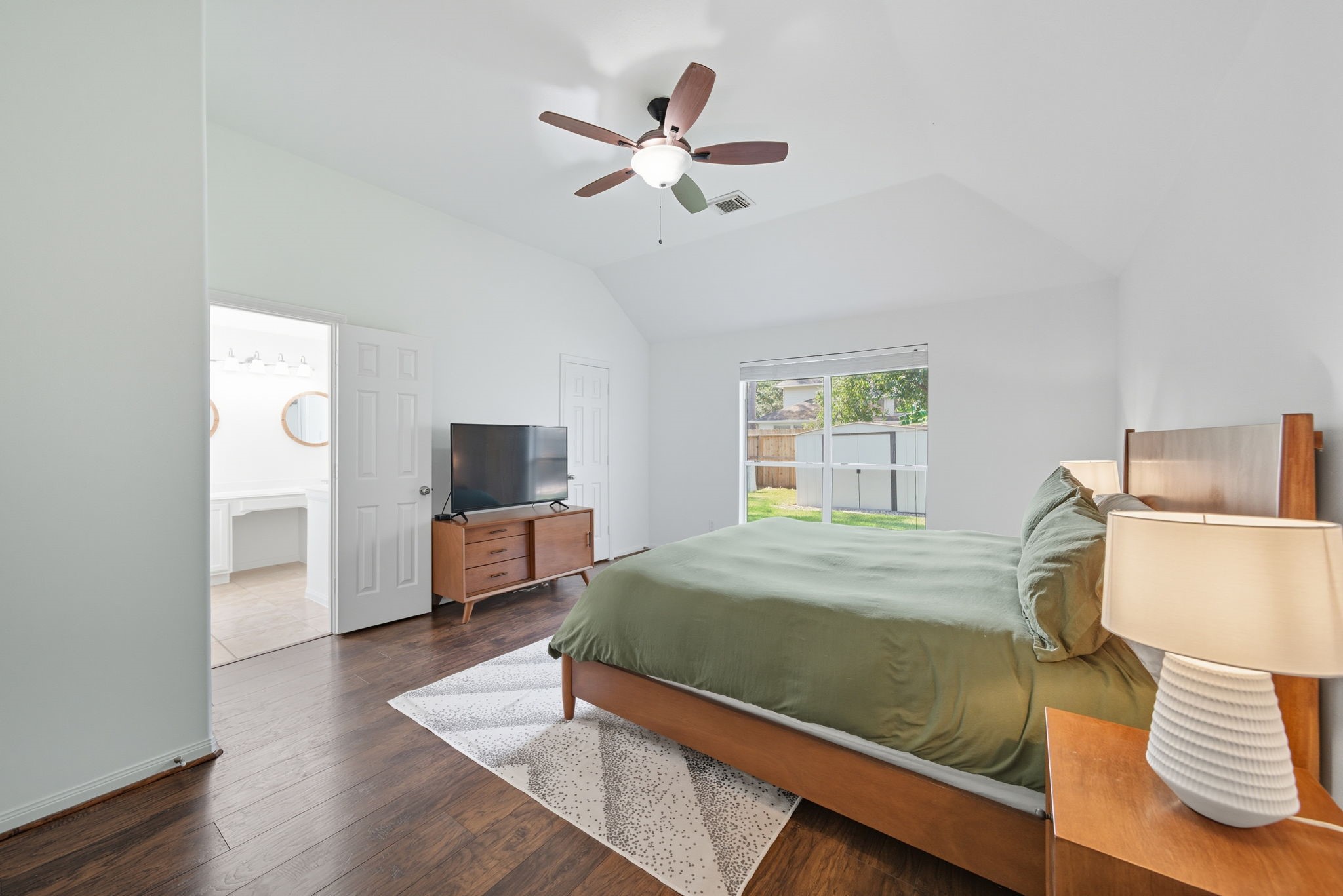 3323 Rollingwood Montgomery, TX 77356 - Photo 22 of 43 a living room with furniture and a wooden floor
