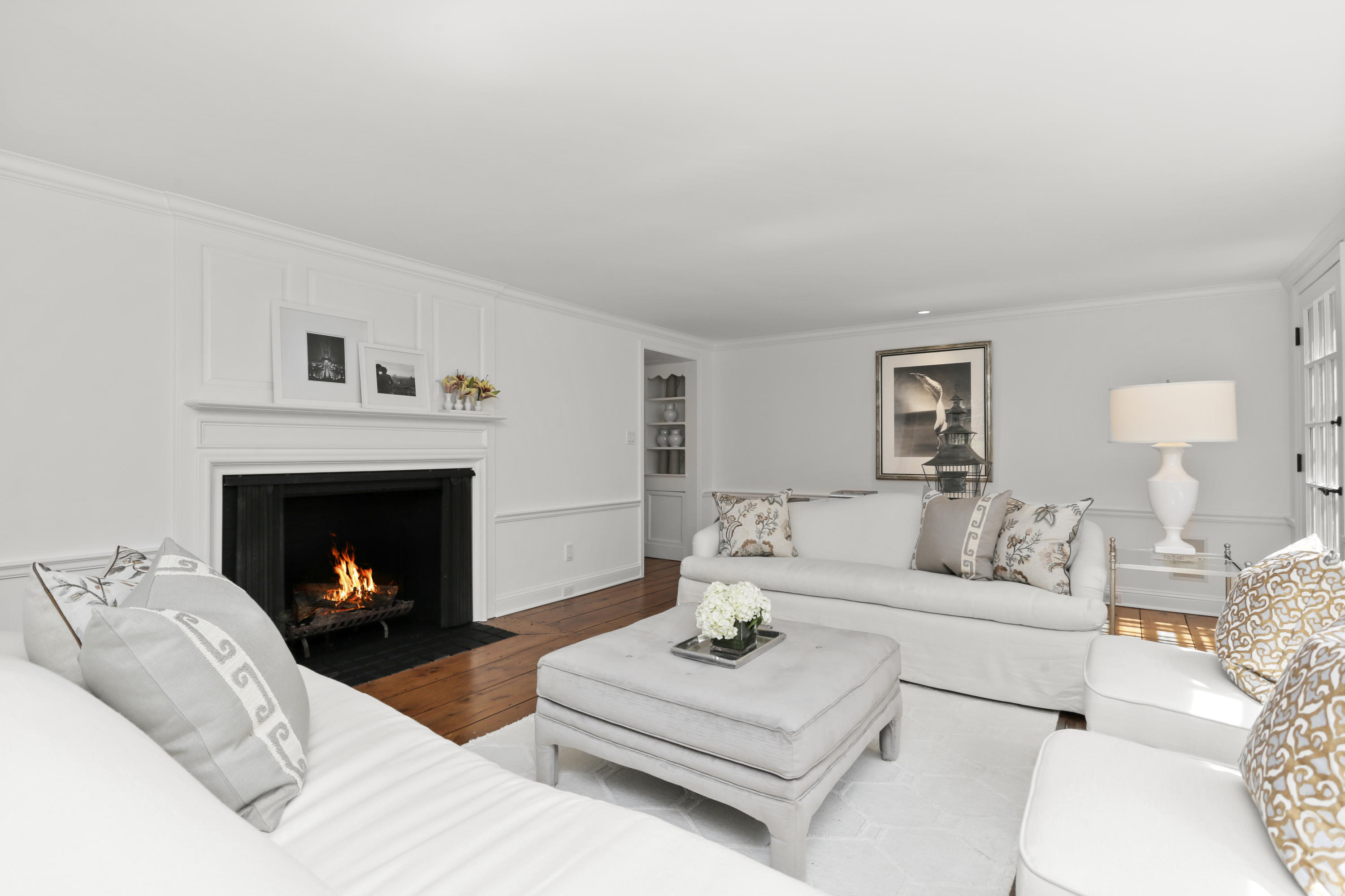 15 Old Farm Road Darien, CT 06820 - Photo 9 of 90 a living room with furniture and a fireplace