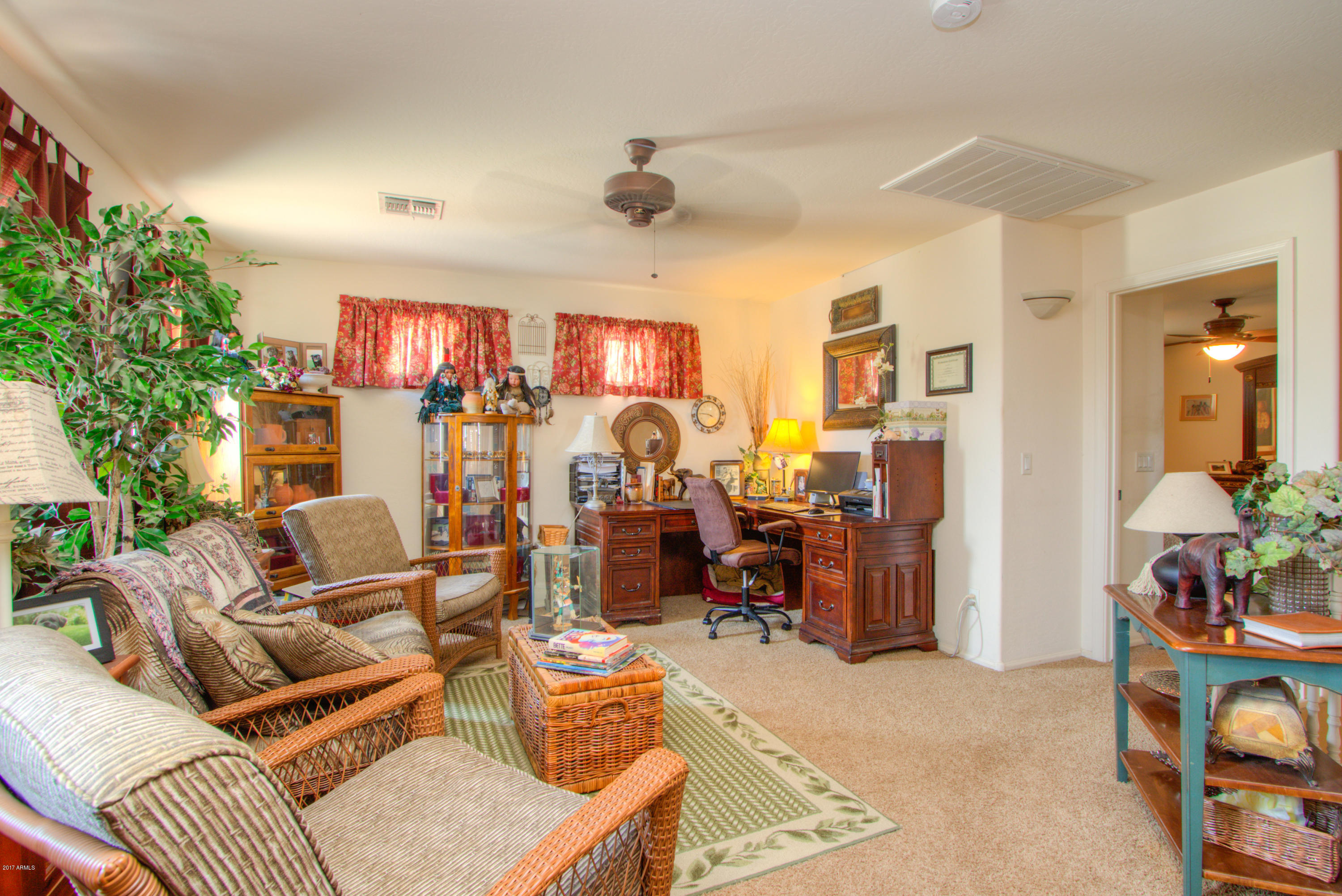 45095 West Jack Rabbit Trail Maricopa, AZ 85139 - Photo 31 of 47 Loft with Ceiling Fan