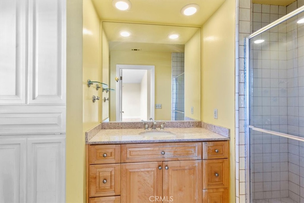 1500 Kashlan Road La Habra Heights, CA 90631 - Photo 53 of 62 a bathroom with a sink and a mirror
