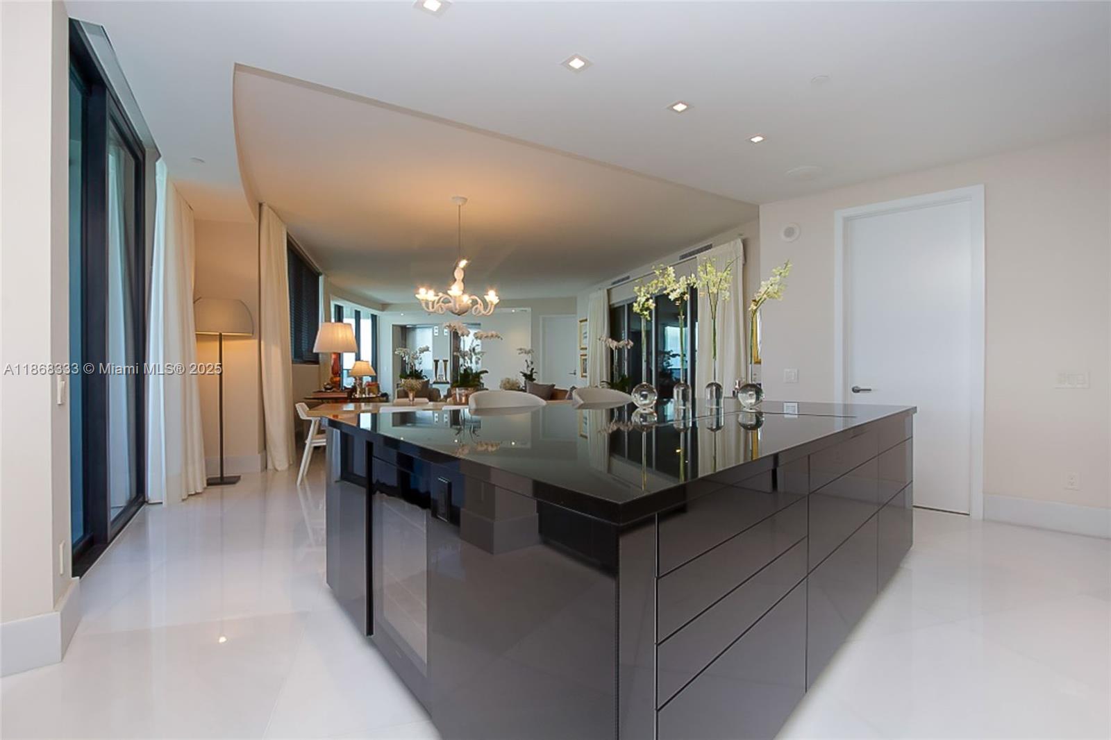 18555 Collins Avenue, Unit 4605 Sunny Isles Beach, FL 33160 - Photo 19 of 40 a room with lots of counter top space