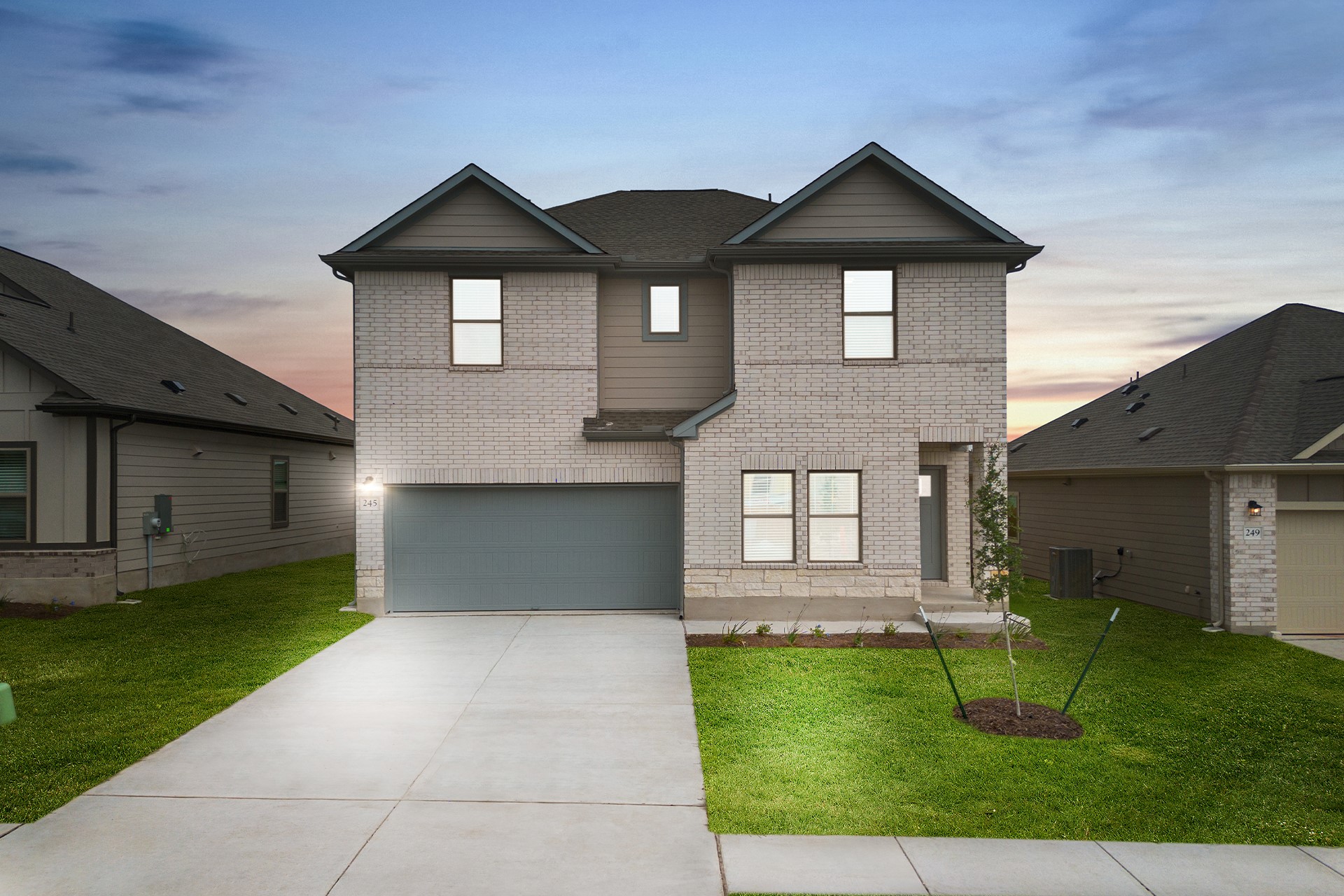 13801 Ryan Range Lane Elgin, TX 78621 - Photo 1 of 28 Moore C Elevation - Representative Photo