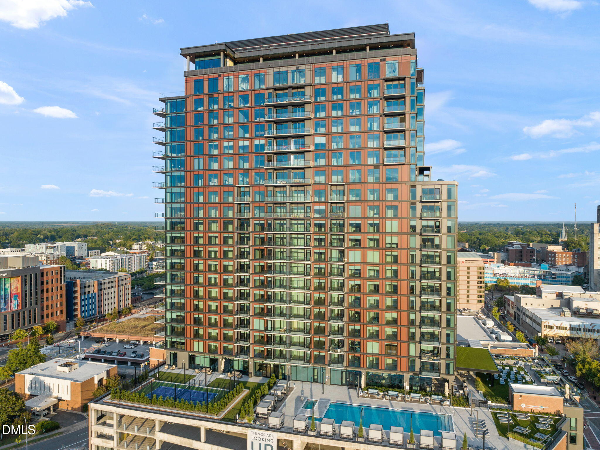 115 Morris Street, Unit 2502 Durham, NC 27701 - Photo 2 of 72 a view of a city with tall buildings