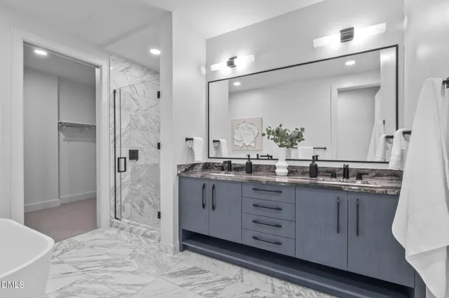 a view of city with tall buildings