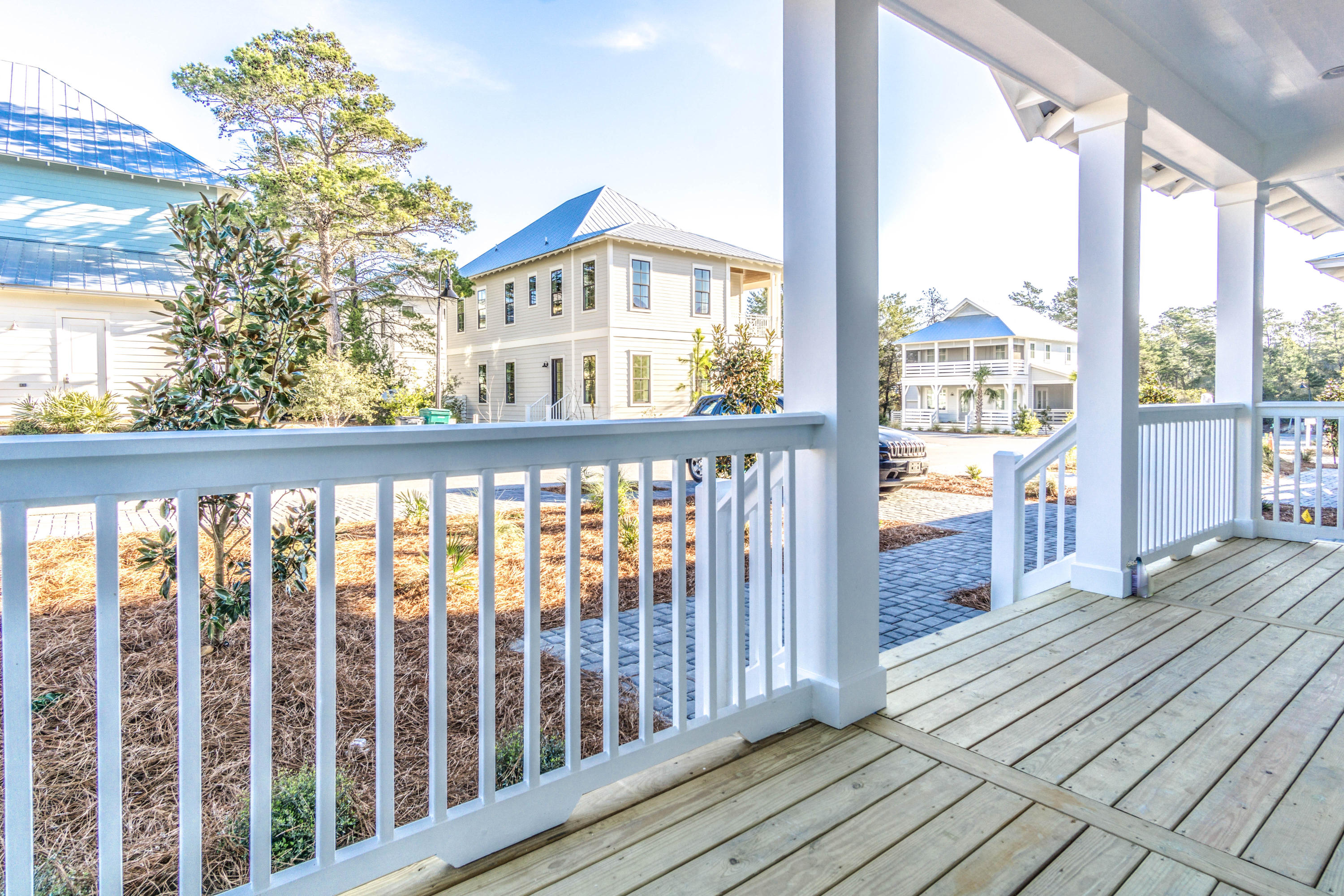 166 Cabana Trail Santa Rosa Beach, FL 32459 - Photo 58 of 62 a view of a balcony with wooden floor