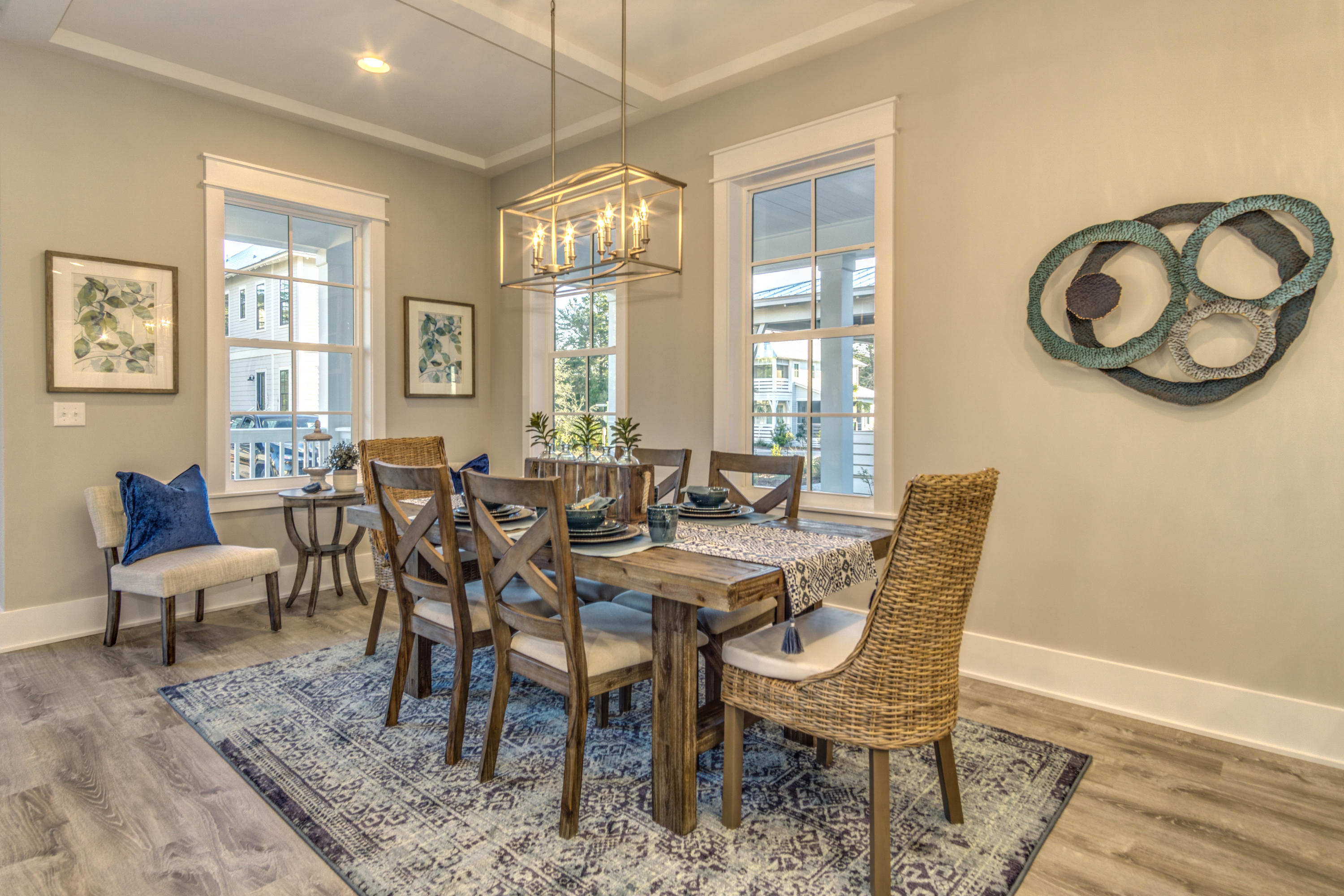 166 Cabana Trail Santa Rosa Beach, FL 32459 - Photo 7 of 62 a view of a dining room with furniture and chandelier