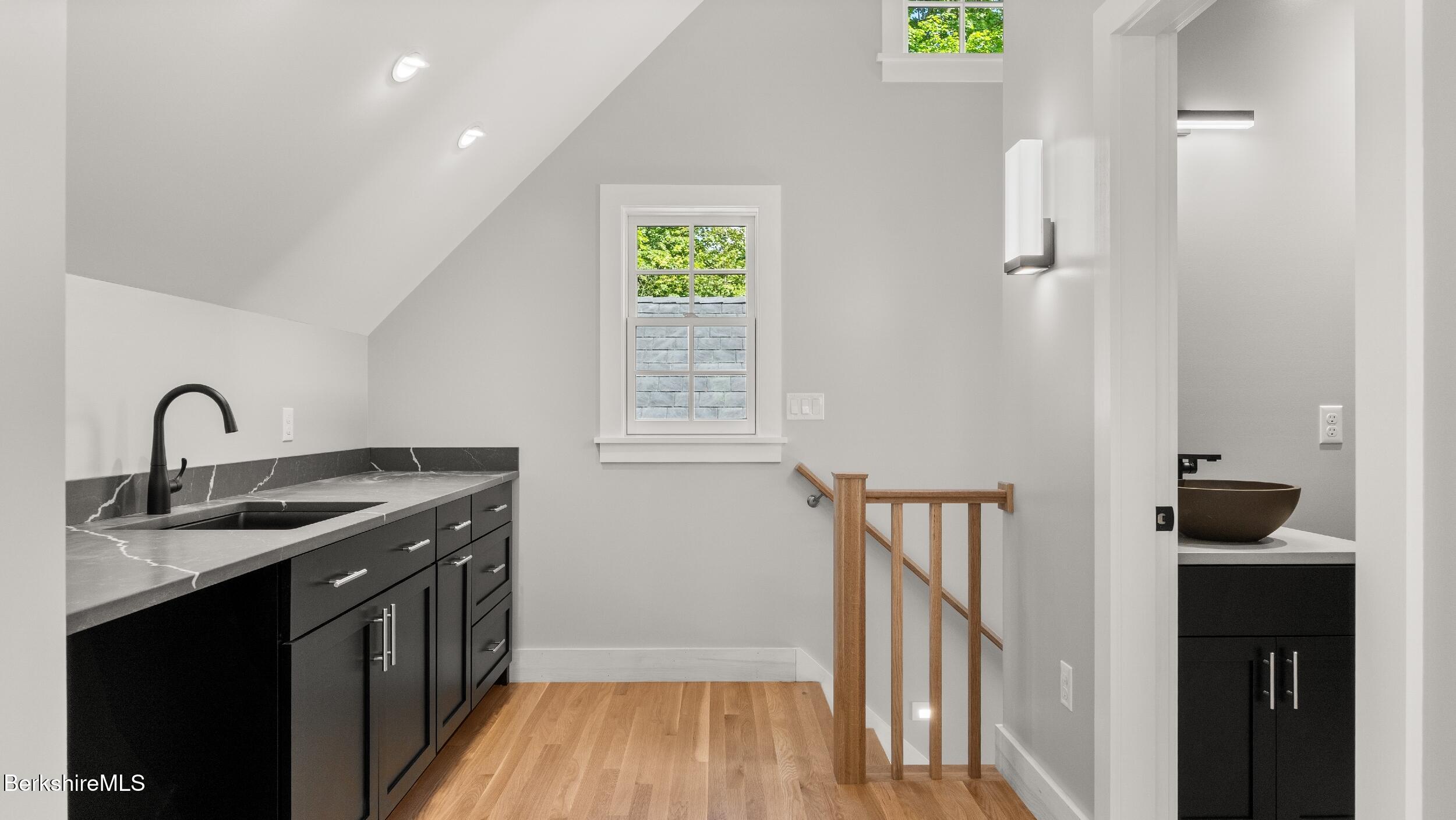 55 Main Street Stockbridge, MA 01262 - Photo 37 of 54 a kitchen with a sink a refrigerator and window