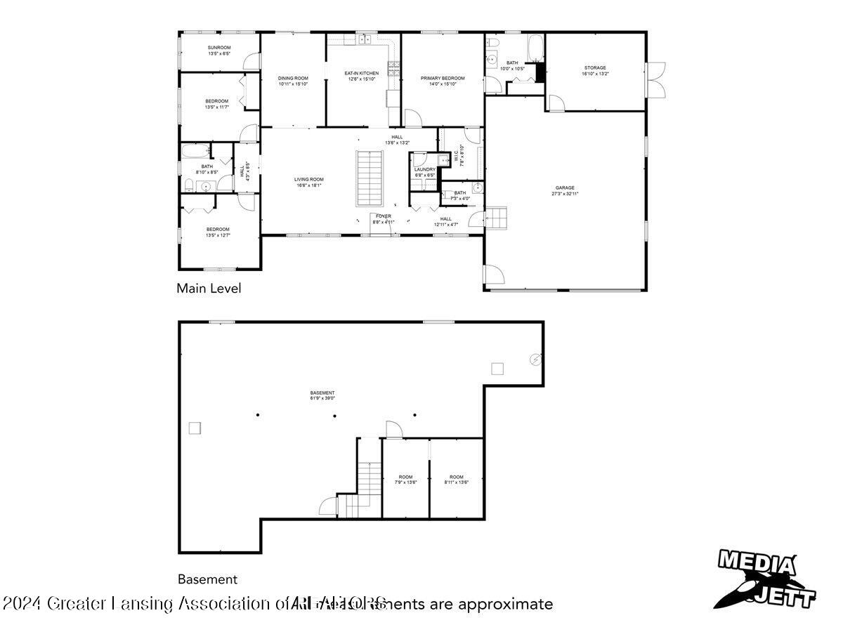 7601 West Jason Road St. Johns, MI 48879 - Photo 49 of 49 02-Floor Plan (Both)