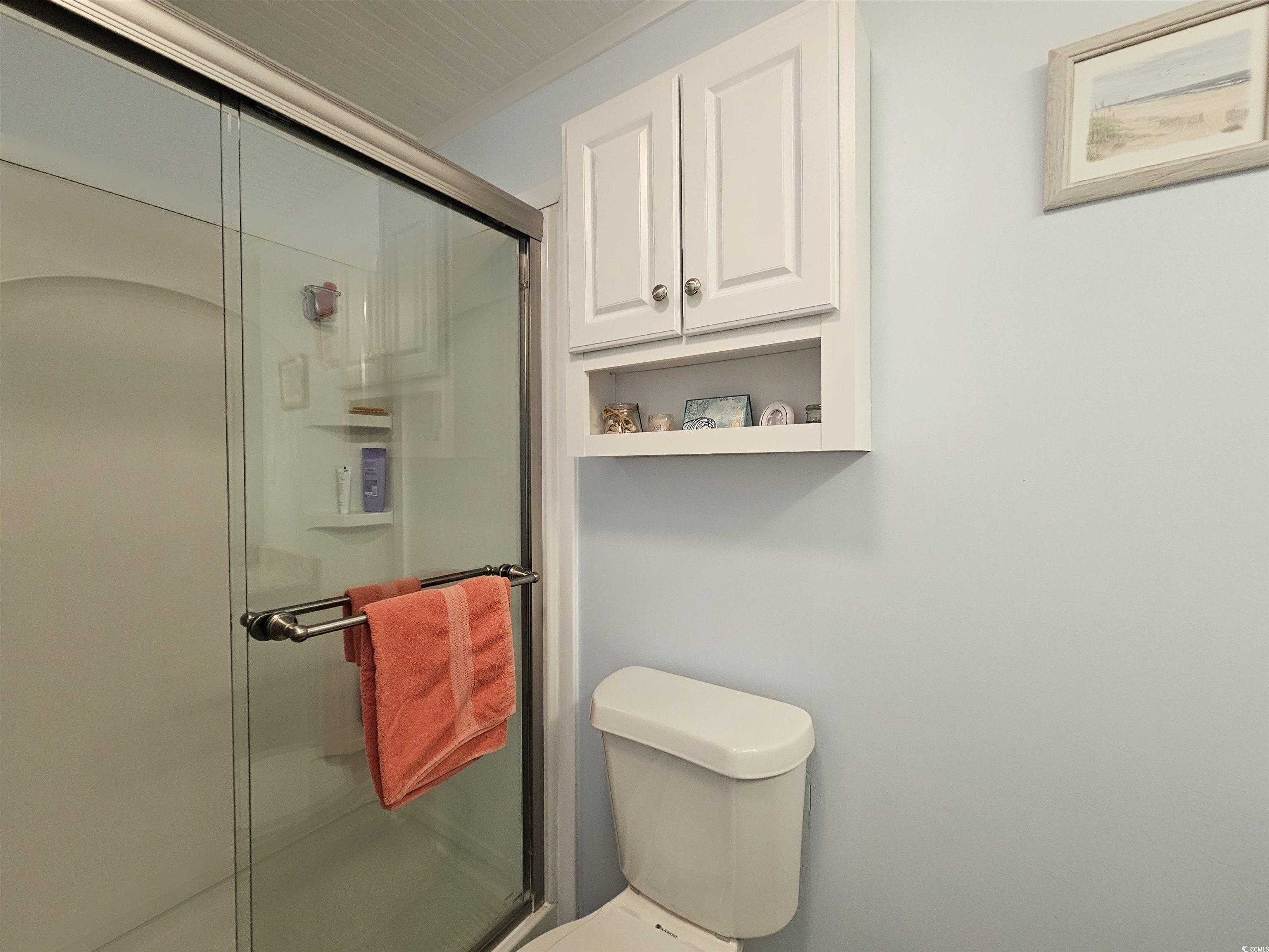 355 Meadowlark Surfside Beach, SC 29575 - Photo 15 of 39 Full bath featuring a shower stall and toilet