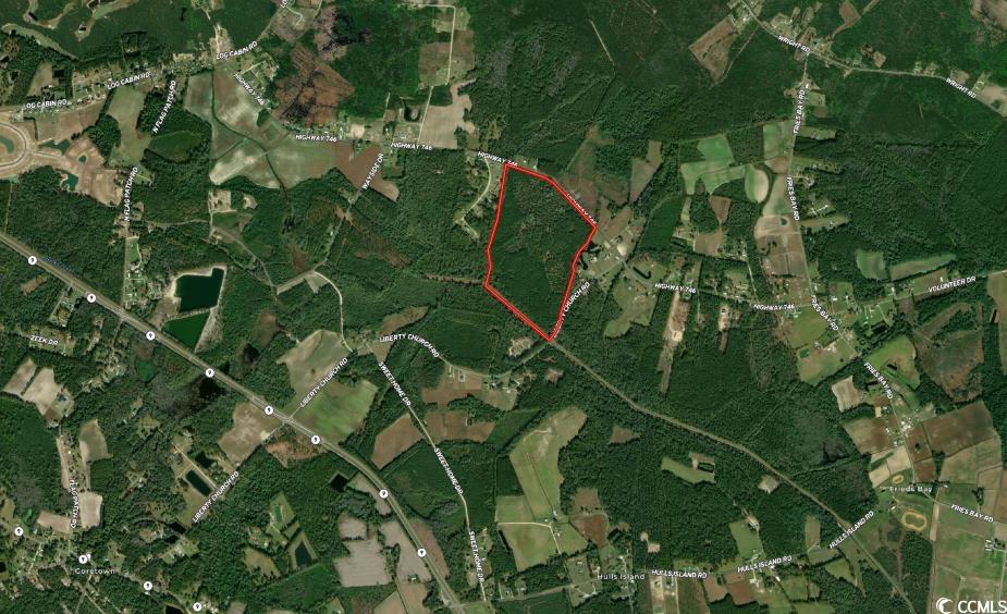 746 Highway 746 Loris, SC 29569 - Photo 26 of 26 Aerial view of property's location