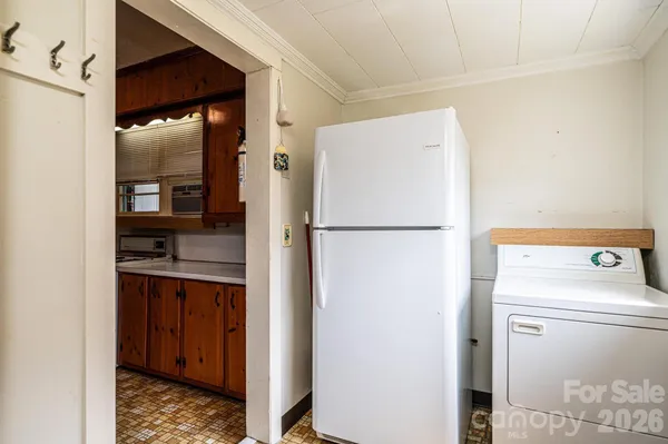 a view of a kitchen with a stove