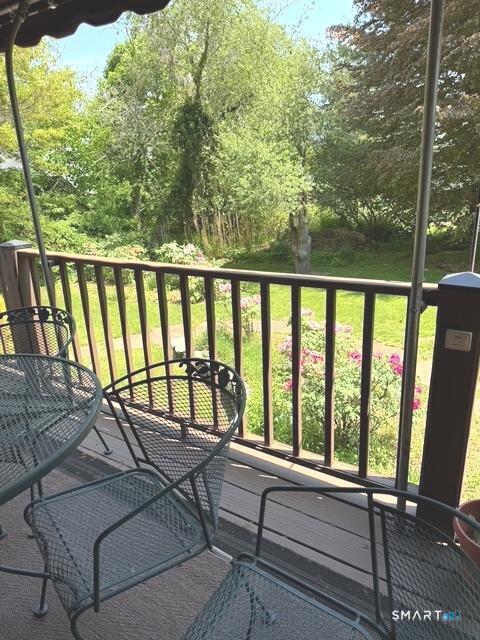8 Ivy Road Stonington, CT 06355 - Photo 26 of 30 a view of balcony with furniture