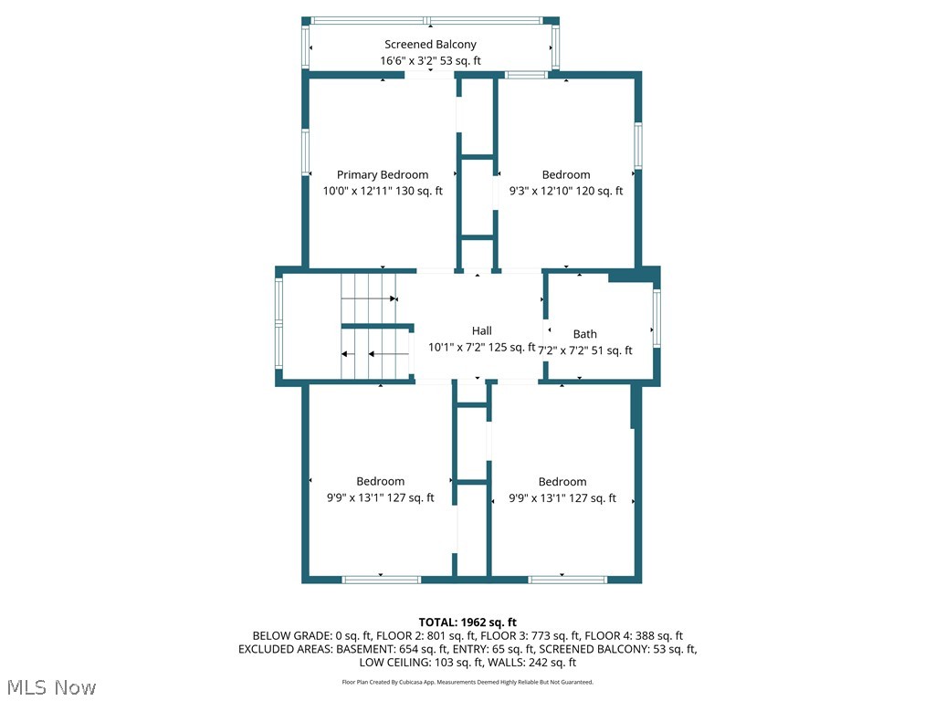 1677 Carlyon Road East Cleveland, OH 44112 - Photo 41 of 41 View of property floor plan