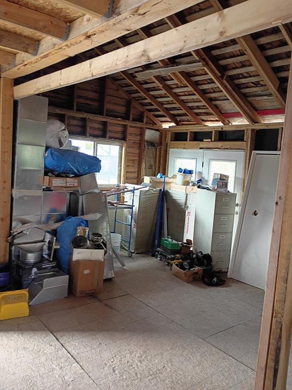 1310 Hanna Valley Road Goldthwaite, TX 76844 - Photo 4 of 5 a view of a storage room with washer and dryer