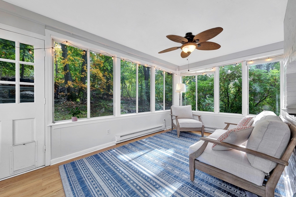 14 Hanson Street Dedham, MA 02026 - Photo 26 of 41 a living room with furniture and windows