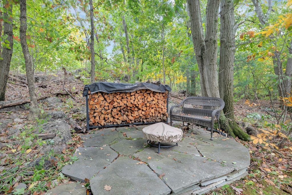 14 Hanson Street Dedham, MA 02026 - Photo 6 of 41 a view of a backyard with sitting area